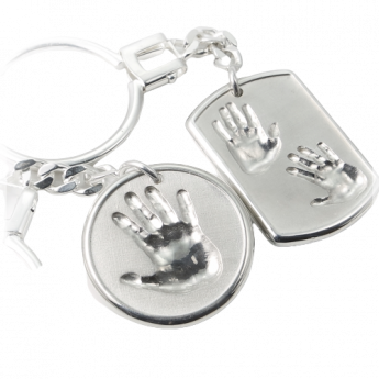 LittleTouch - Personalisierter Schmuck Schlüsselanhänger 3D Abdruck